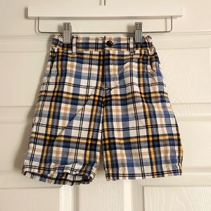 Plaid Toddler Shorts 3T